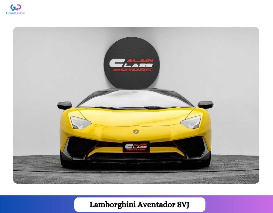 Rent a Lamborghini Aventador SVJ 2019-image